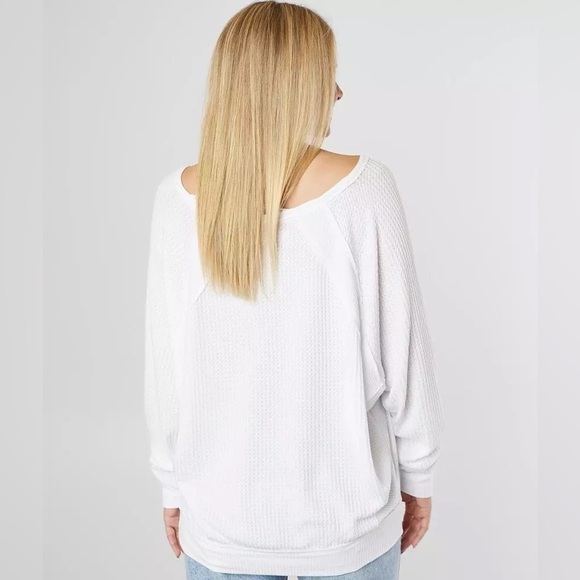 Free People Santa Clara Thermal Top - Alabaster - Picture 4 of 7